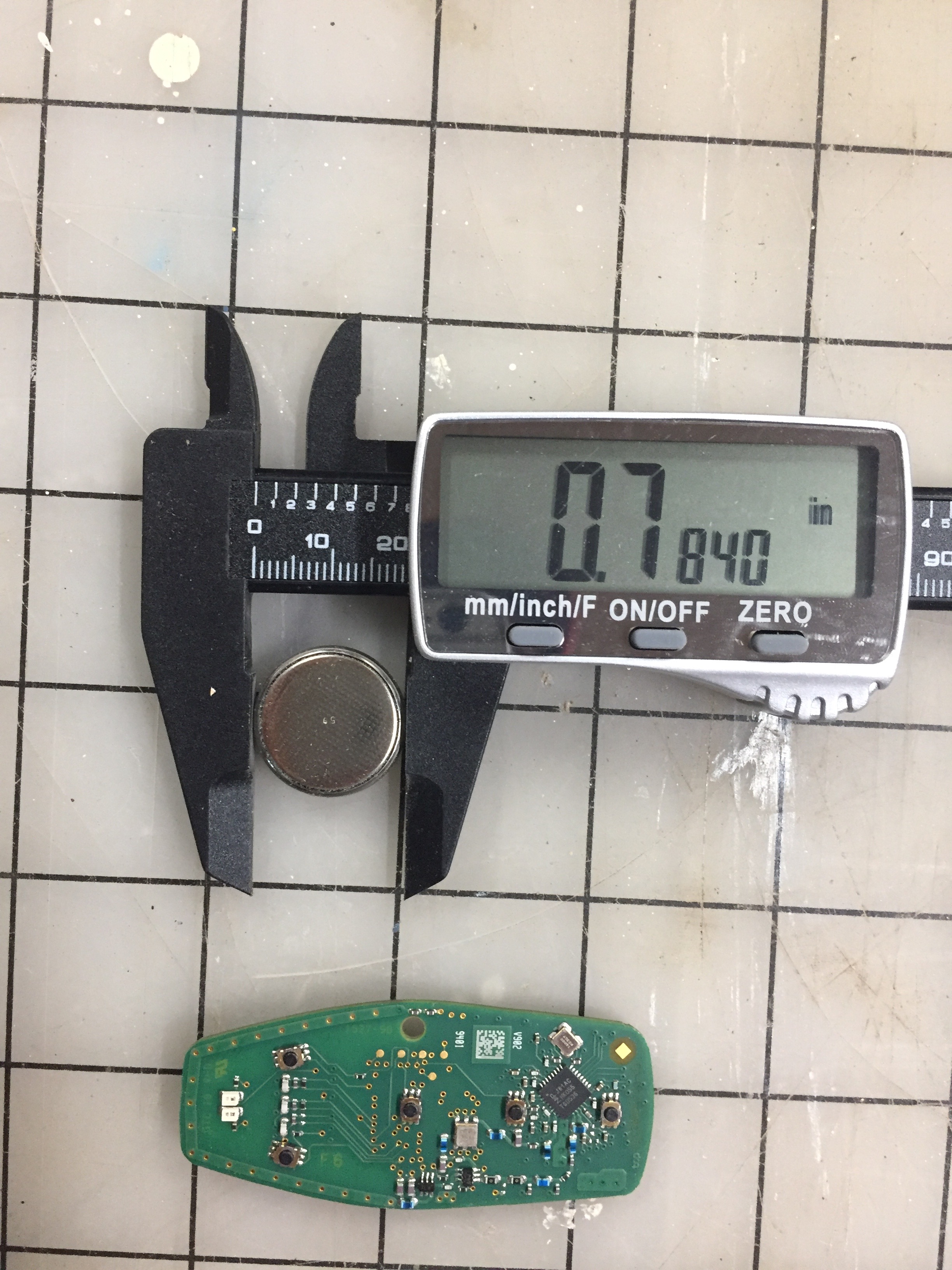 Key fob battery