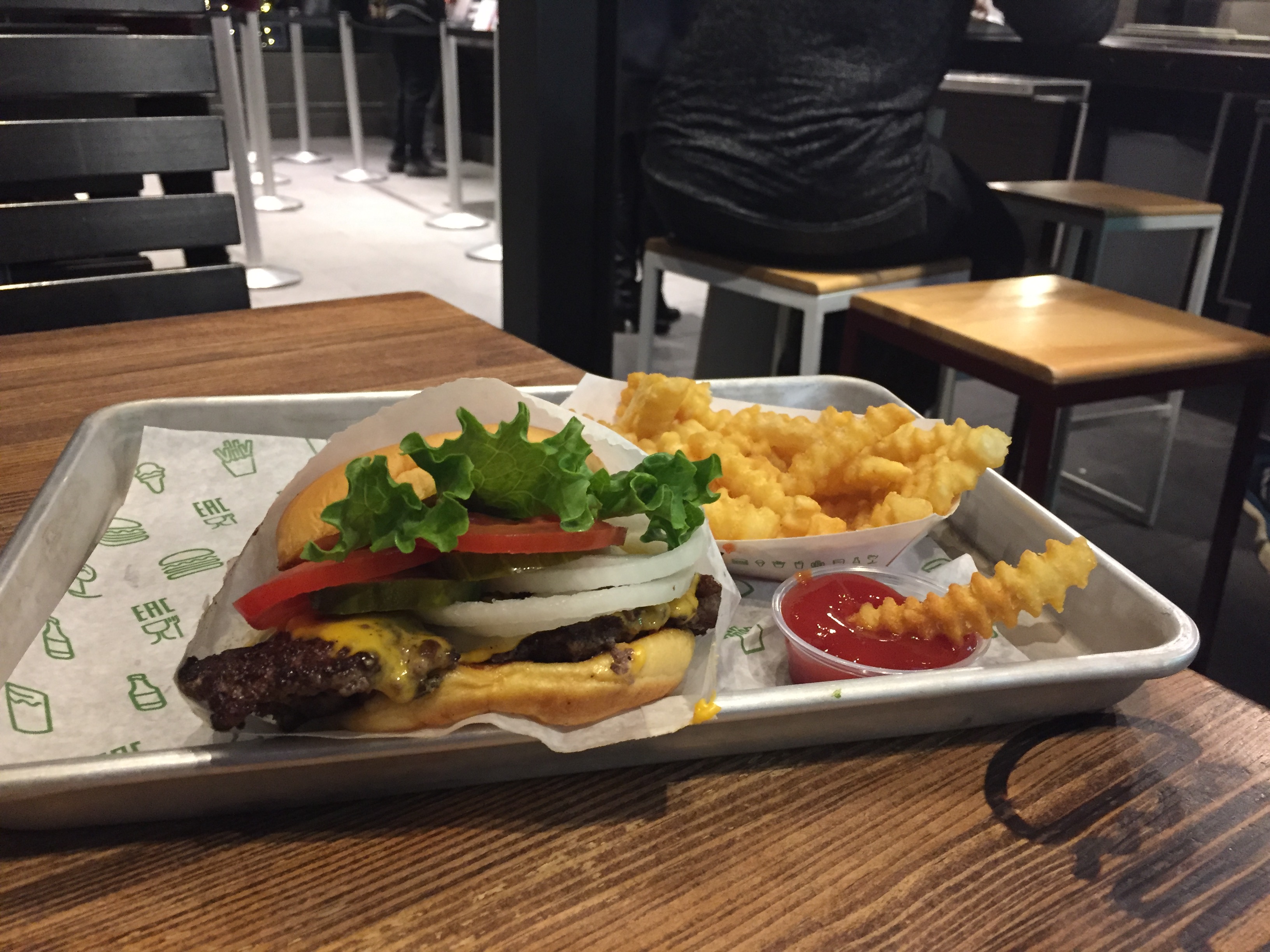 Shake Shack burger